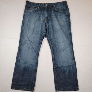 Agave Mens Jean Gringo Sand Dollar Supima Cotton Classic Straight Sz 38 (37 act)